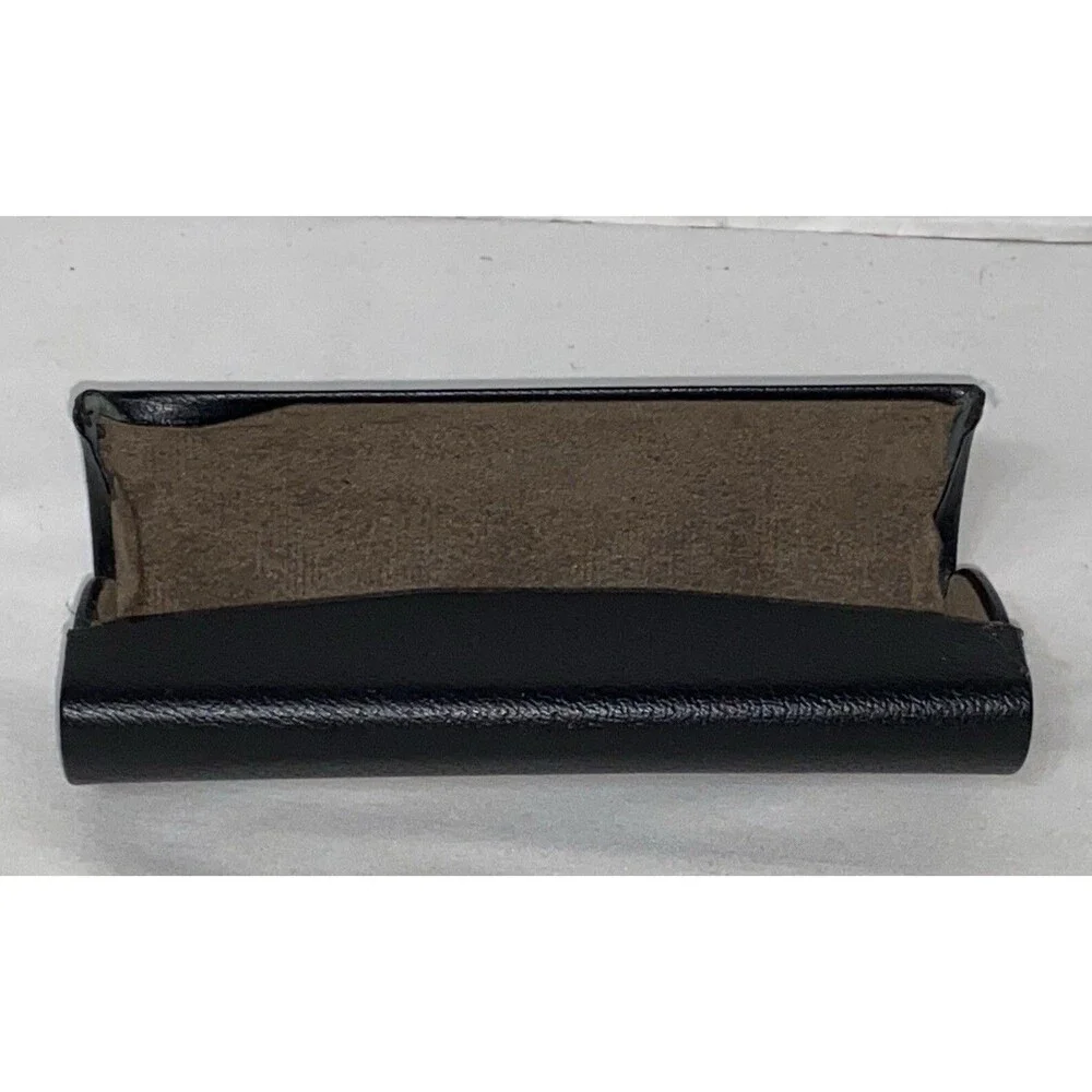 BURBERRY Hard Cover Black Eyeglasses Case Only Used